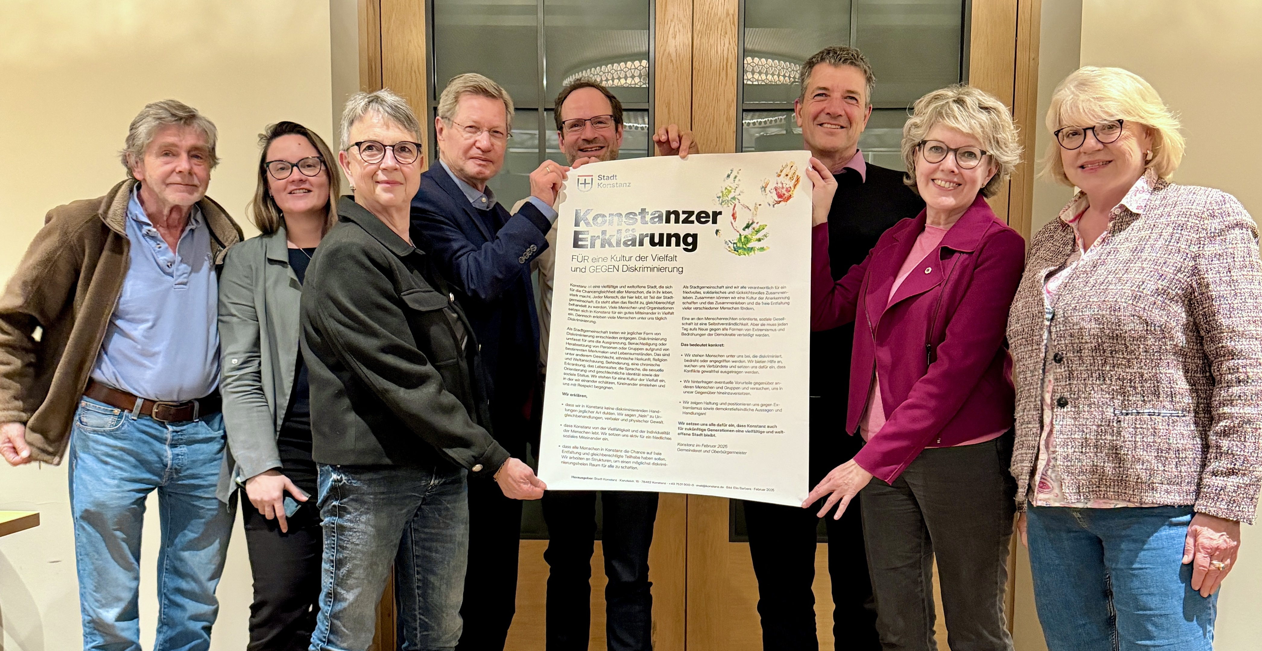 Gruppenbild Konstanzer Erklärung