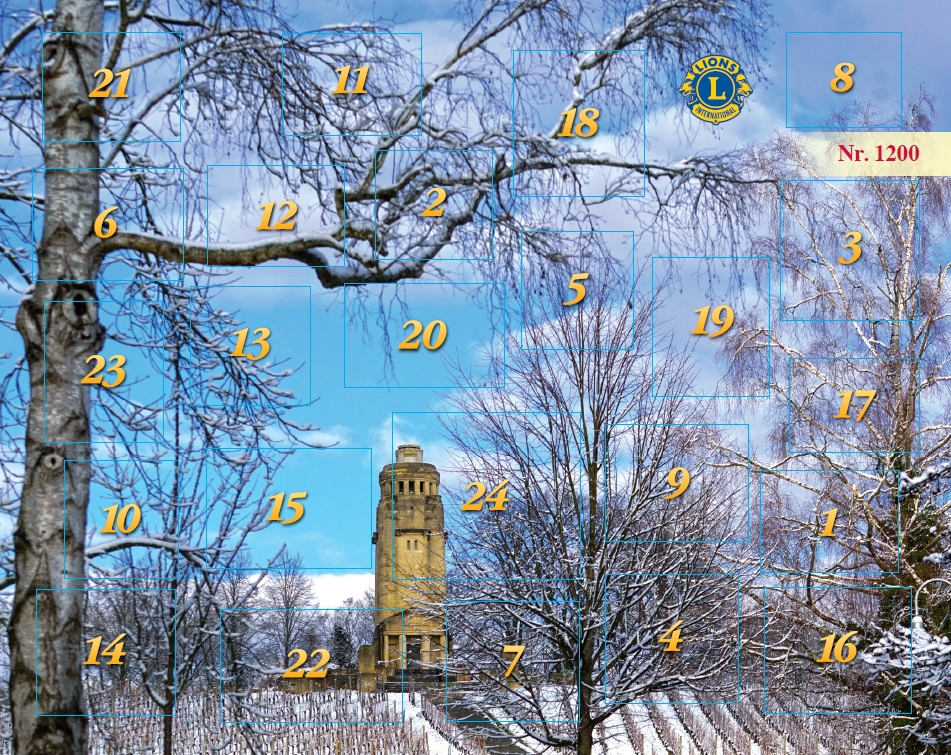 Motiv 2025: Der Bismarckturm in Konstanz auf dem Raiteberg. Foto: Hella Wolff-Seybold